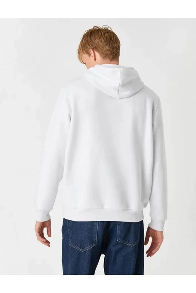 Erkek Sweatshirt Turuncu 3wam70050mk - Resim 8