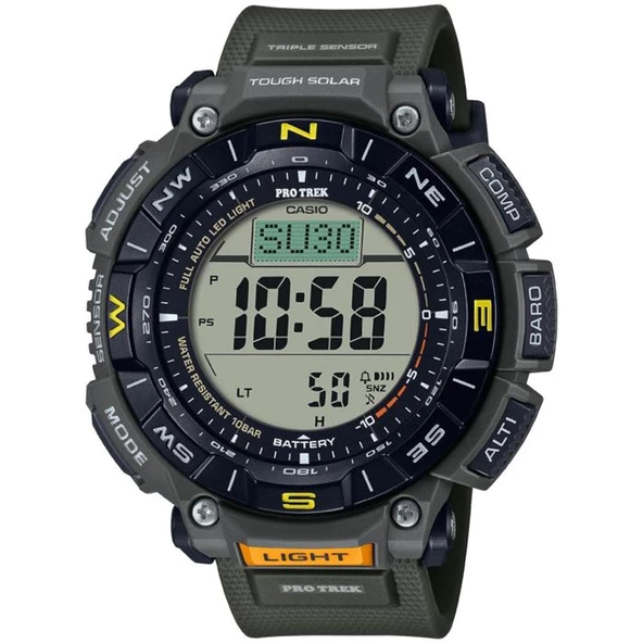 Casio Pro-Trek PRG-340-3DR Erkek Kol Saati ürün görseli 1