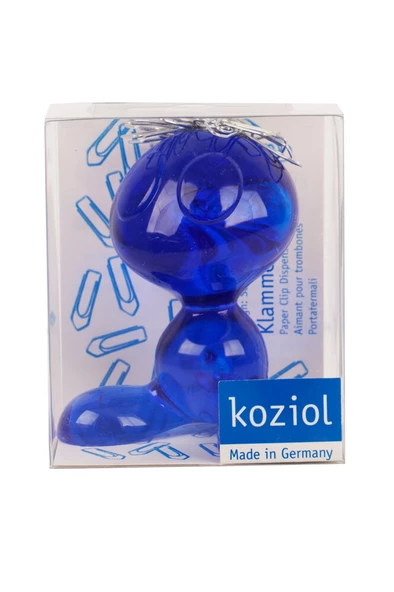 Koziol 5535-537 Curly Ataçlık Mavi ürün görseli 1