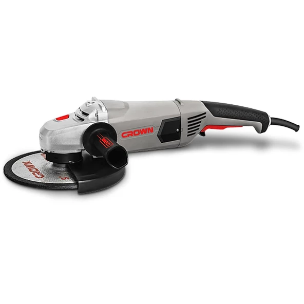 Crown CT13489-180 Avuç Taşlama Makinesi 180 mm 2600 W ürün görseli 1
