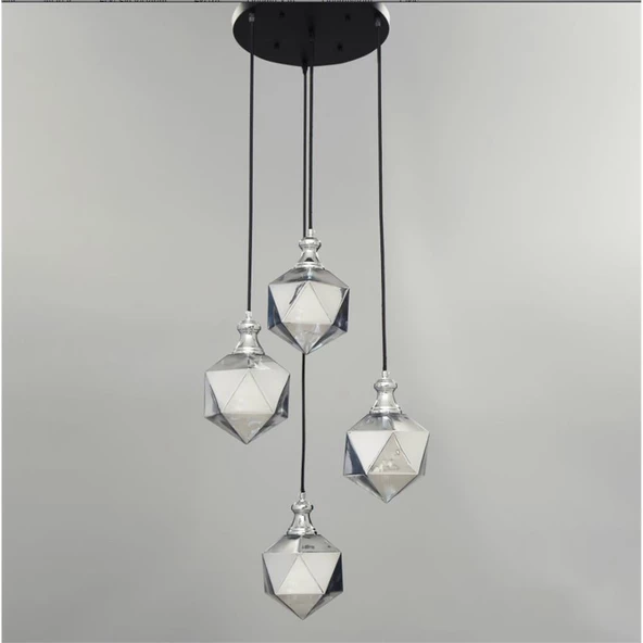 Vitale Aydınlatma Hx3A Gümüş AY.VTPL-0056 ürün görseli 1