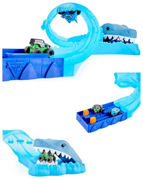 Monster Jam Mini Modular Race Set 6060718 - Resim 3