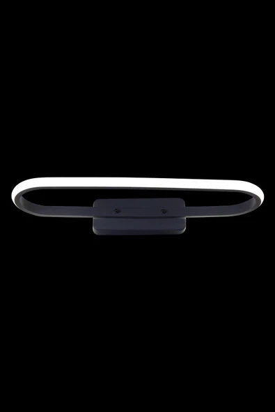 D-light Ufo Siyah Led Aplik Beyaz - Resim 4