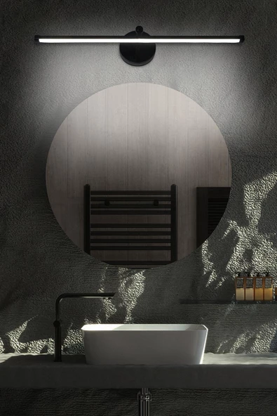 D-light Resim Ayna Aplik 50 cm. Günışığı - Resim 2