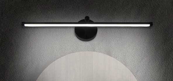 D-light Resim Ayna Aplik 50 cm. Beyaz - Resim 4