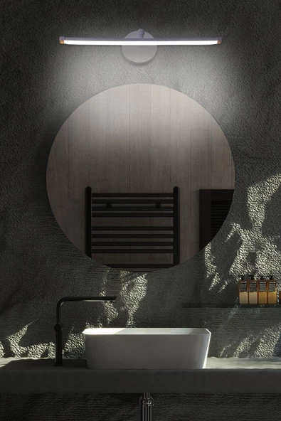 D-light Resim Ayna Aplik 40 cm. Günışığı - Resim 2