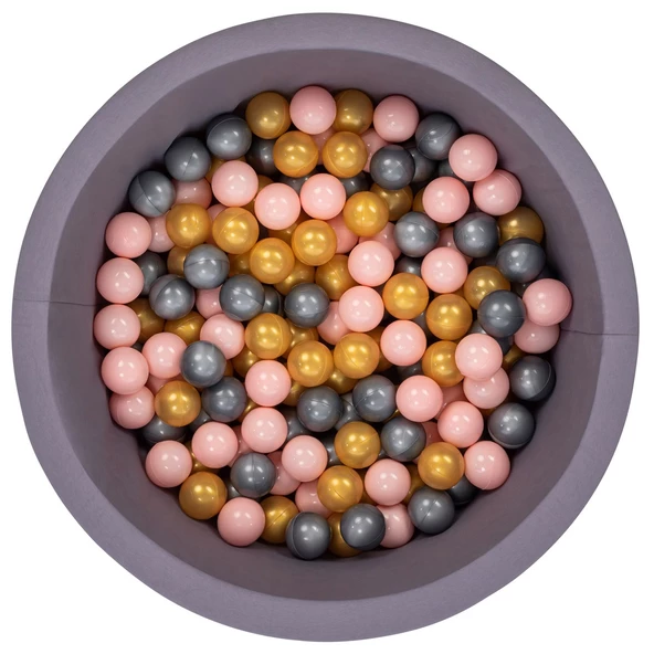 Wellgro Bubble Pops Gri Top Havuzu-Gri/Pembe/Gold ürün görseli 1