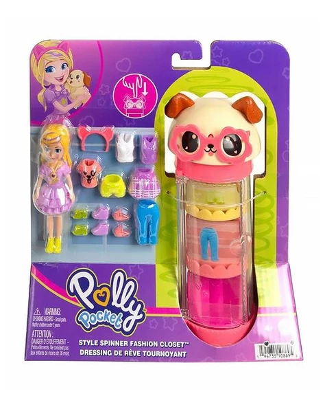 Polly Pocket Moda Eğlencesi Oyun Setleri HKW06 ürün görseli 1