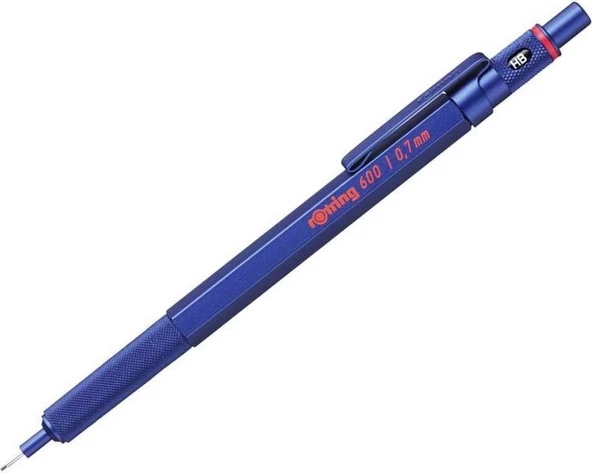 Rotring 2114267 600 Versatil Kalem 0.7 Mavi - Resim 3