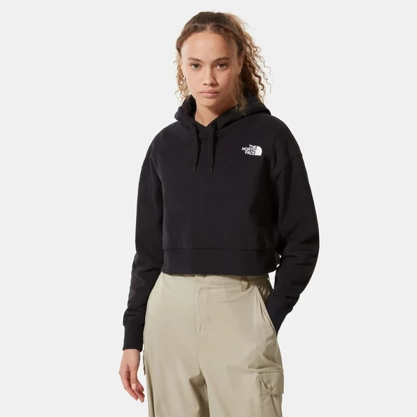 The North Face W TREND CROP HOODIE - EU Kadın Sweatshirt NF0A5ICYN121 ürün görseli 1