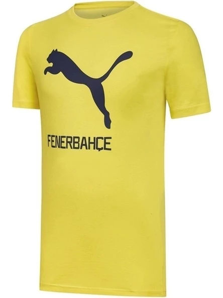 Puma Fenerbahçe Cat Tee Fenerbahçe Futbol Tişörtü 77313601 ürün görseli 1