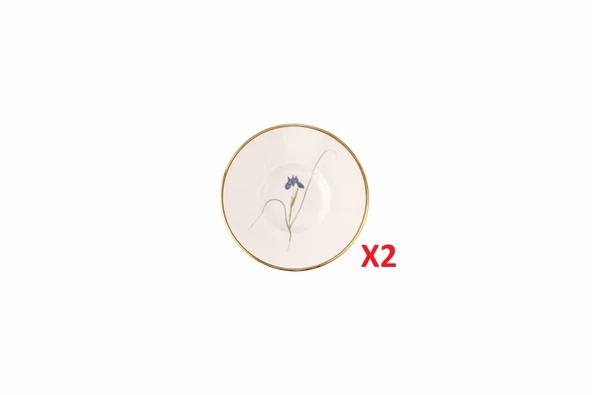 Porland Botanical Çay Tabağı 11cm 2li 04ALM008009 ürün görseli 1