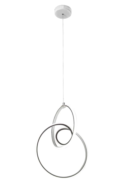D-light Ring Ledli Avize Beyaz - Resim 4