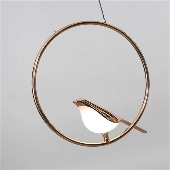 Vitale Modern Kuşlu Avize AY.VTPL-0107 - Resim 2