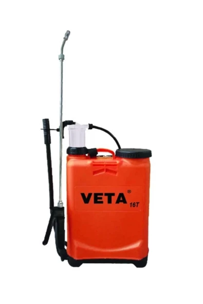 Veta Basınçlı Sırt İlaçlama Pülverizatörü 16 T Kollu  (sarı) ürün görseli 1