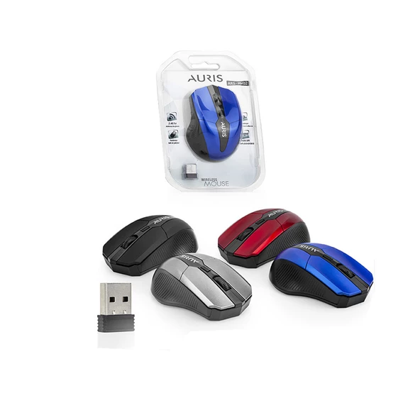 Auris MW02 Wireless Kablosuz Mouse ürün görseli 1