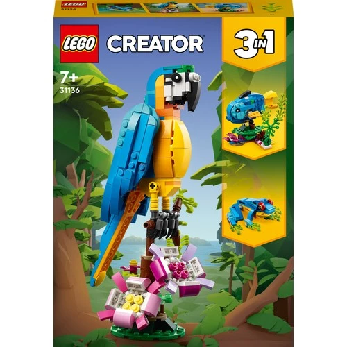 LEGO Creator 31136 Egzotik Papağan (253 Parça) - Resim 3