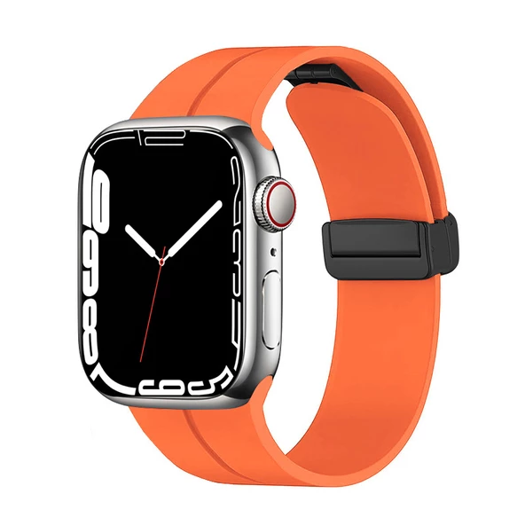 Apple Watch 7 45mm Zore KRD-84 Silikon Kordon ürün görseli 1