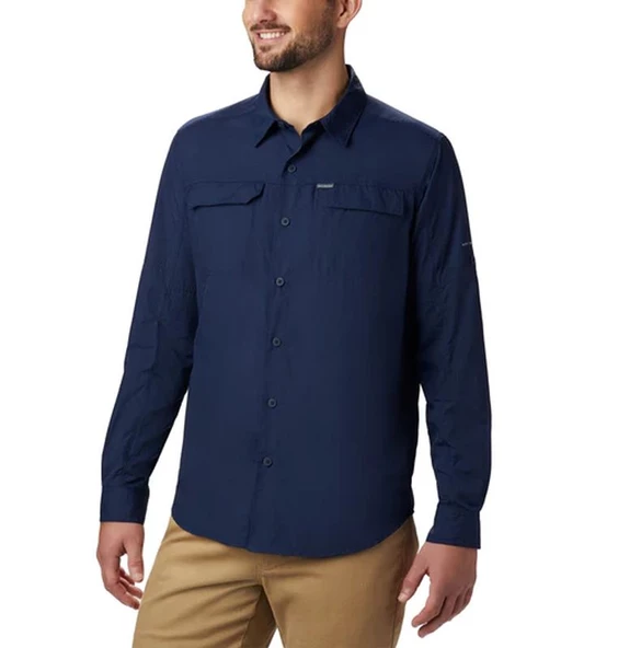 Columbia Camisa De Manga Larga Silver Ridge™ 2.0 Erkek Uzun Kollu Gömlek AO0651-464 ürün görseli 1