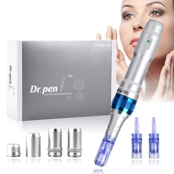 Dr Pen A6 Dermapen Şarjlı Yedek Bataryalı Orijinal Dermaroller - Dermapen Cihazı ürün görseli 1