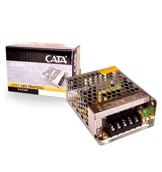 10 ADET CATA CT 2559 3A Şerit Led Trafosu 36W - Resim 4