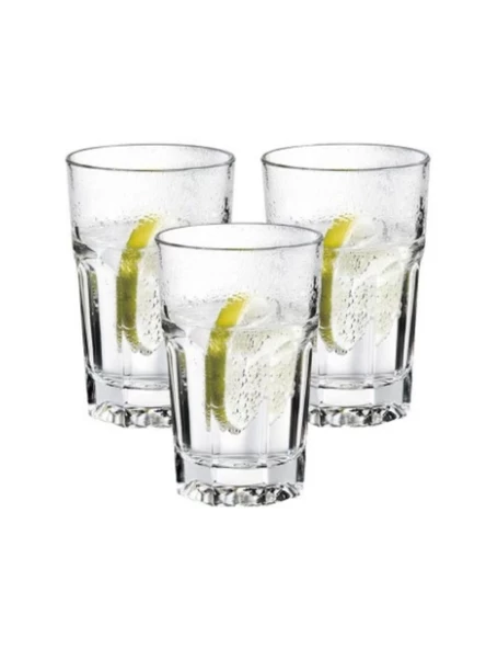 Paşabahçe 52703 Meşrubat Bardağı 290 cc 3'lü - Resim 2