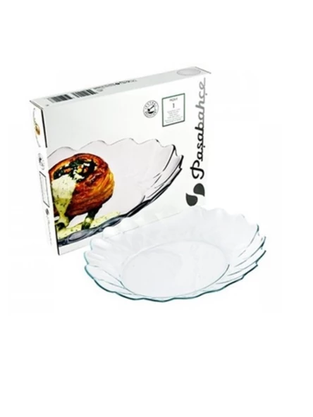 Paşabahçe 10411 Hasır Kayık Servis Tabağı 28x23 cm - Resim 3