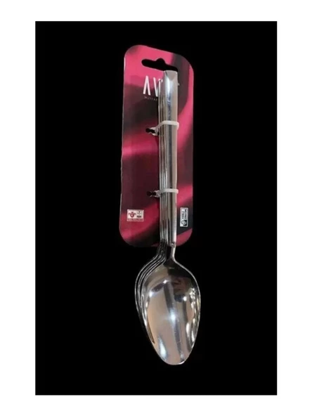 Avcı ST107 Star Yemek Kaşığı 3 mm 6'lı ürün görseli 1