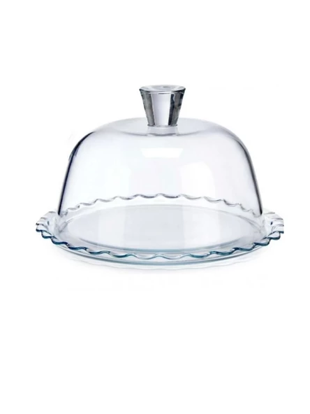 Paşabahçe 96874 Kek Servis Fanusu 24X18 cm ürün görseli 1