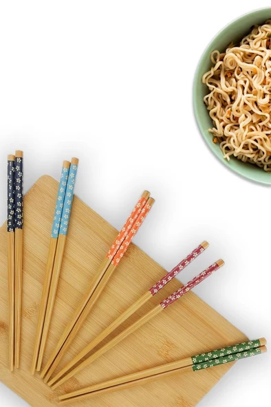 Digithome Bambu 10’lu Chopsticks Yemek Çubuğu Seti – THN75537 - HYT C1-1-18 ürün görseli 1