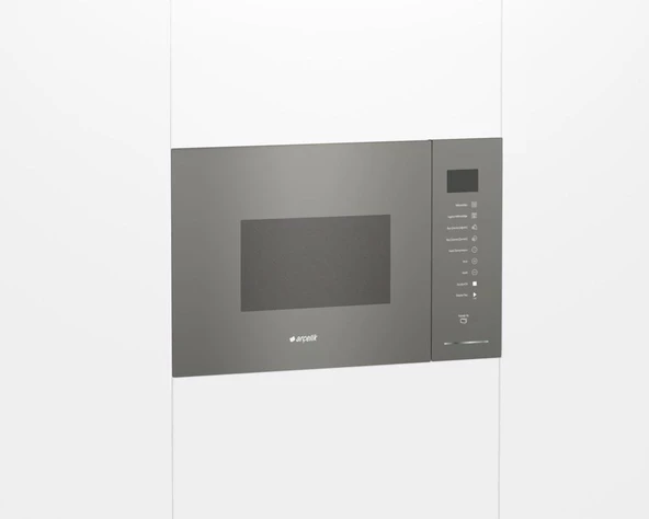 Arçelik Ma 2521-2 G 25 Lt Gri Ankastre Mikrodalga Fırın ürün görseli 1