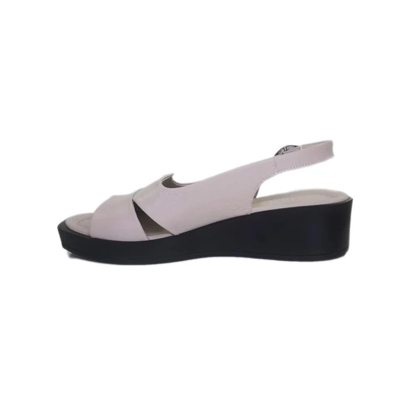 Janestt Kadın Deri Sandalet 131-6043 - Resim 8
