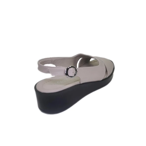 Janestt Kadın Deri Sandalet 131-6043 - Resim 10
