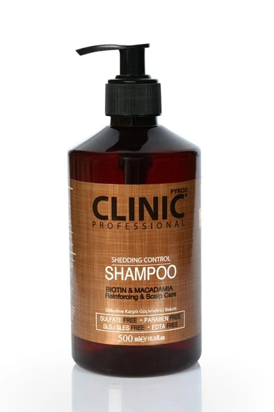 Clinic Professional Biotin Şampuan 500 ML + Biotin Yağı 100 ML ürün görseli 1