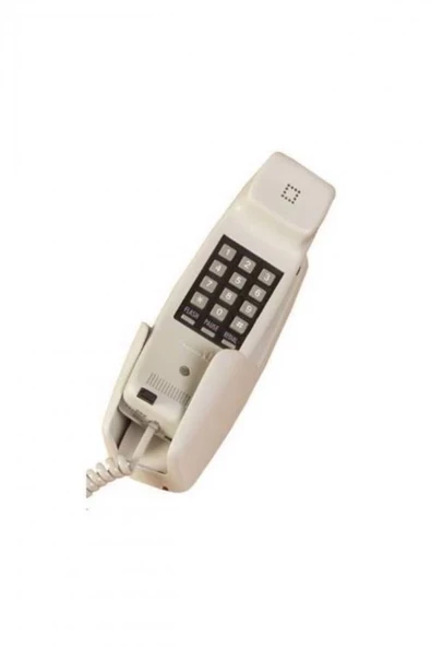 Penguen Duvar Tipi Kablolu Telefon Analog Sabit Hat | Asansör Ofis Santral Uyumlu Elektrik Gerektirmez ürün görseli 1