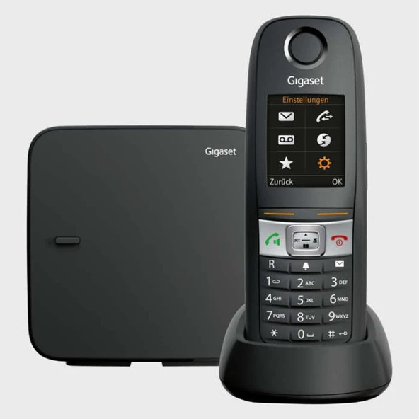 Gigaset E630 Siyah Dayanıklı DECT Telsiz Telefon - Resim 2