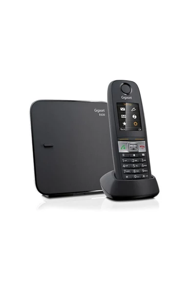 Gigaset E630 Siyah Dayanıklı DECT Telsiz Telefon ürün görseli 1