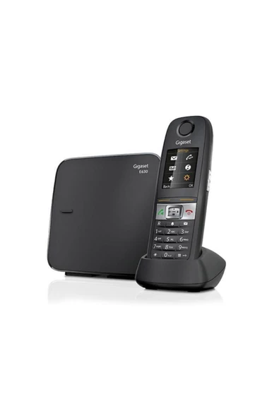 Gigaset E630 Siyah Dayanıklı DECT Telsiz Telefon - Resim 3