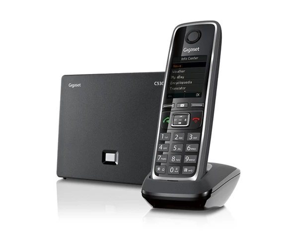Gigaset C530 IP Dect Telsiz Telefon Siyah ürün görseli 1