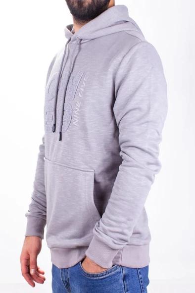 Twister 1931 Gri Kapüşonlu Erkek Sweatshirt ürün görseli 1