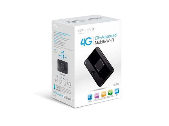 TP-LINK 300Mbps 4G LTE Mobil Router M7350 ürün görseli 1