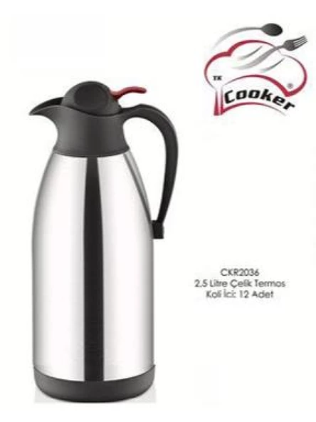 Cooker CKR 2036 Çelik Termos 2.5 lt ürün görseli 1