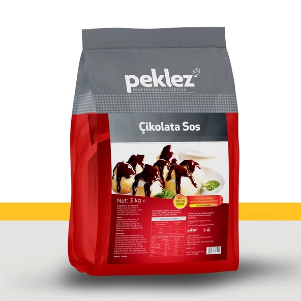Çikolata Sos 3 kg ürün görseli 1