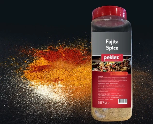 Fajita Baharatı 567g ürün görseli 1