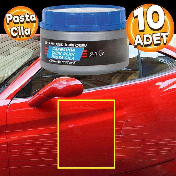 Pasta Cila Parlatma Oto Pastası El Makina Çizik Giderici 300 Gr 10 ADET ürün görseli 1