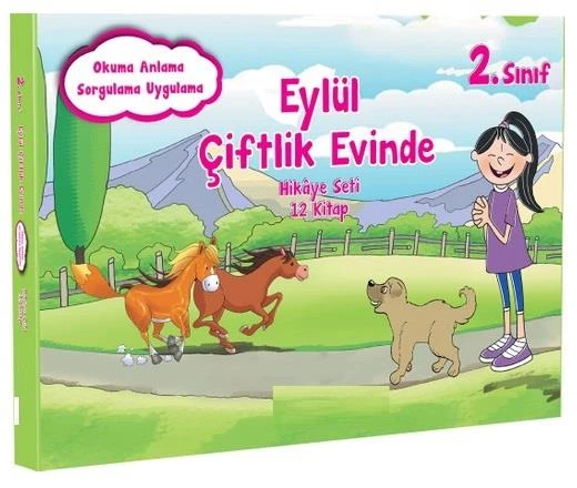 Dörtrenk 2. Sınıf Eylül Çiftlik Evinde Hikaye Seti 10 Kitap ürün görseli 1