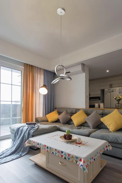 D-light Gold Ledli Avize Beyaz - Resim 2