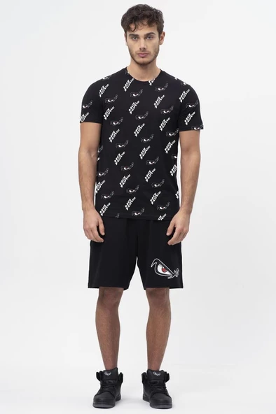 No Fear Orijinal Baskılı Erkek T-shirt Siyah ürün görseli 1
