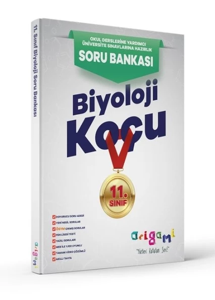 Tammat Yayıncılık Origami 11. Sınıf Biyoloji Soru Bankası ürün görseli 1