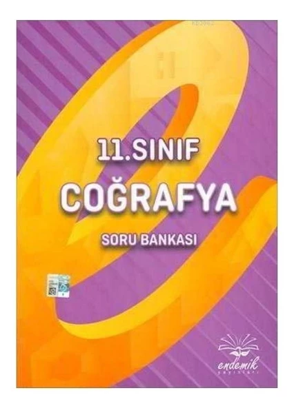 Endemik Yayınları 11. Sınıf Coğrafya Soru Bankası ürün görseli 1